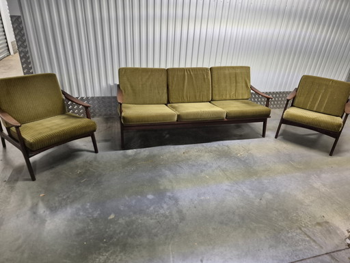 Vintage Scandinavian sofa set