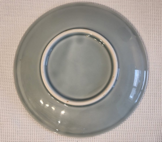 Image 1 of Celadon vase and plate