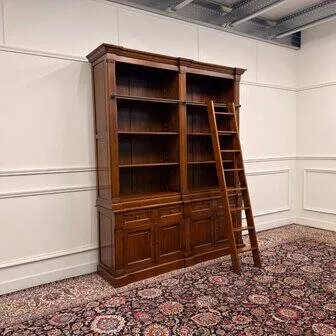 Grande libreria classica inglese Eichholtz, Librerie, Legno, Marrone (foto 4 di 20)