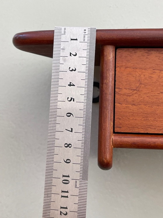 Image 1 of vintage teak design danese HANGING BOX Armadio di metà secolo