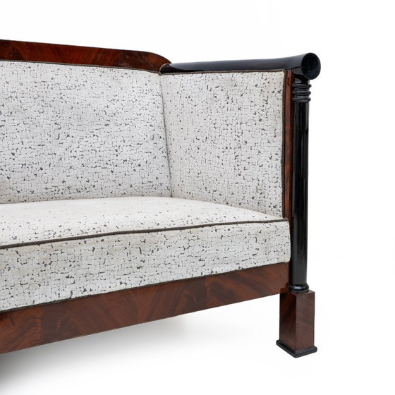 Image 1 of Fauteuils et canapé en acajou Biedermeier du XIXe siècle, Vienne, 1840