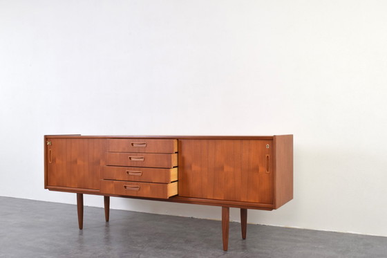 Image 1 of Mid-Century Danish Teak Sideboard, 1960s.