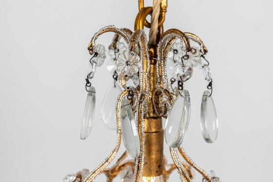 Image 1 of Crystal Chandelier 19x36 cm