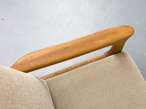 Danish Oak Lounge Chair and Ottoman by Juul Kristensen – Armchairs, Wood (photo 11 of 24)