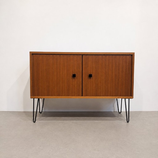Credenza bassa MDK vintage – Belgio, anni '60 – tv meubelen, Wood (photo 2 of 9)