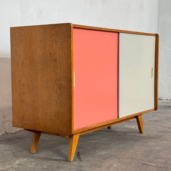 Image 1 of Jiří Jiroutek U-452 Sliding Door Sideboard, 1960s – Czechoslovak Design