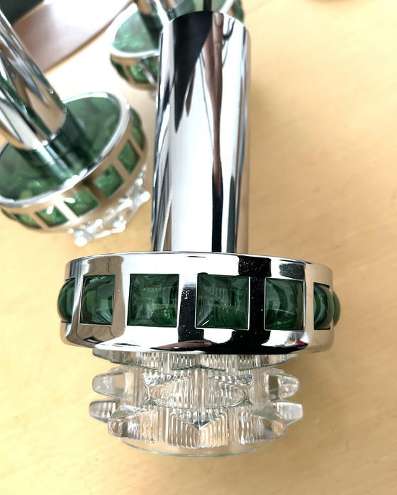 Image 1 of Lampada a cascata gigantesca dell'era spaziale