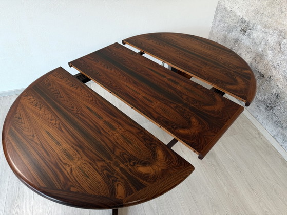 Danish Rio rosewood dining table – Up to 314 cm – Mid-Century – Bernh. Pedersen & Søn (photo 8 of 15)