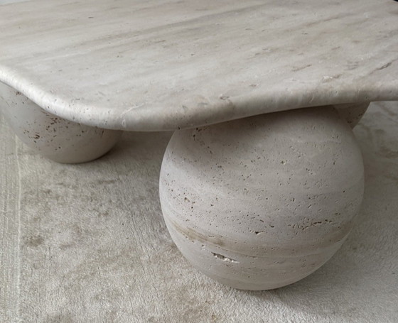 Image 1 of Travertin plaat organisch beige