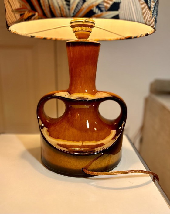 Image 1 of Lampada in ceramica della metà del XX secolo di Göbel / PAN Keramik – Ceramiche della Germania occidentale