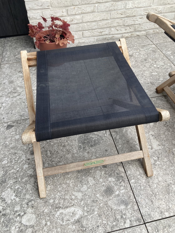 Image 1 of 2x Royal Botania "BEACHER" + Headrest + Footrest