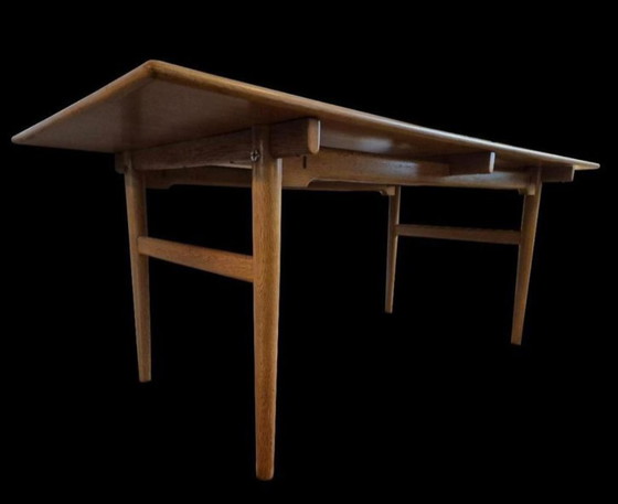 Image 1 of Originale 60Ties Hans J Wegner Voor Andreas Tuck Danimarca Eetkamertafel At327