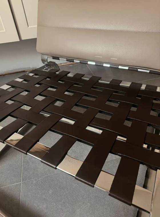 Image 1 of 2x Fauteuils de salon matelassés Minotti Delaunay