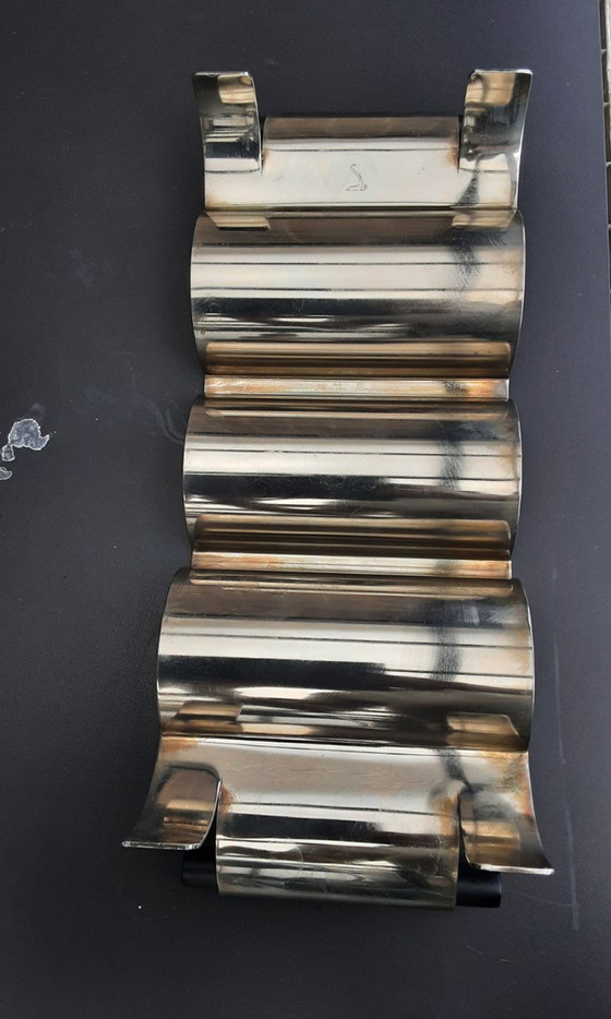 Image 1 of Portabottiglie d'epoca in cromo, molto buono, 1960