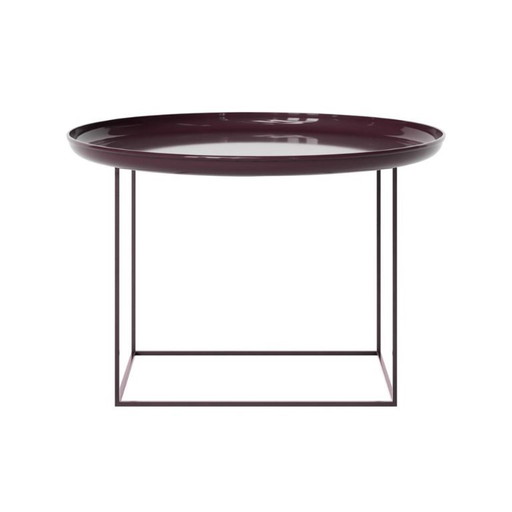 NORR11 Duke salontafel medium – gelakt bordeauxrood