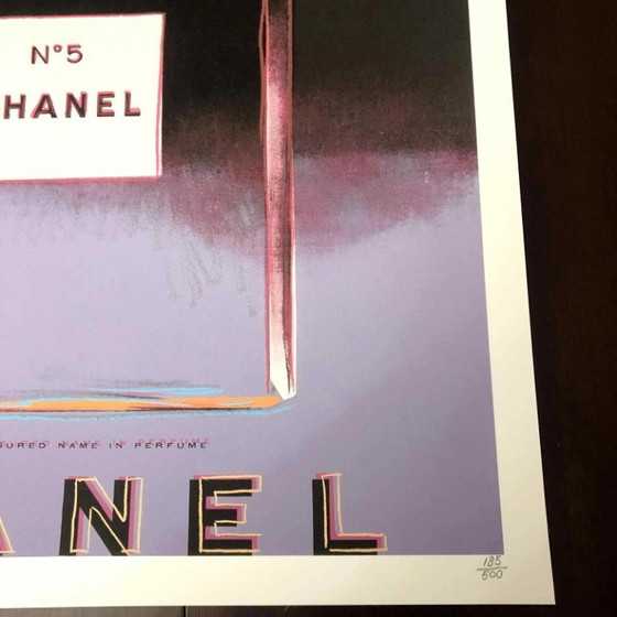 1990s After Andy Warhol "Chanel" Lithograph – Lithographs & prints, Paper (photo 5 of 11)