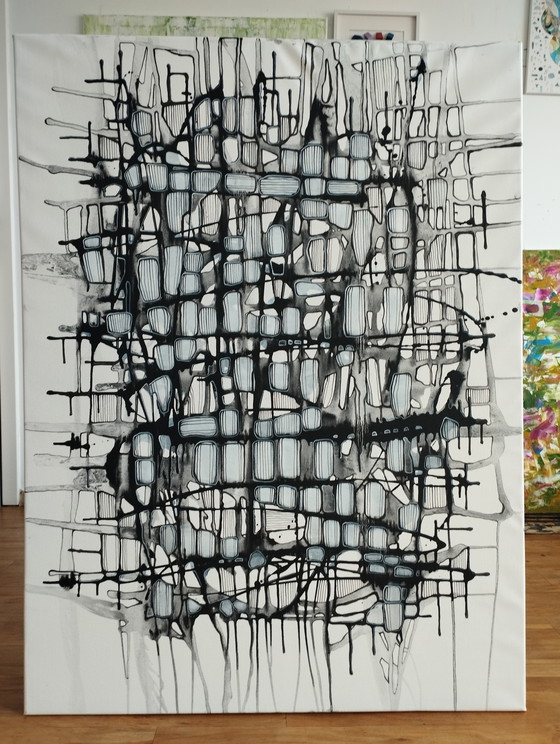 Image 1 of Composition abstraite XXL de Natia Antadze