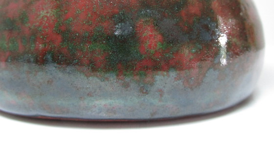 Image 1 of Fontgombault-Lampe, glasiertes Steinzeug, signiert