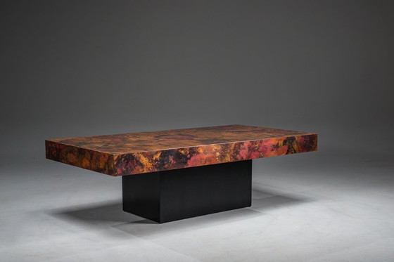 Image 1 of Tavolino da caffè vintage in rame di Bernhard Rohne, anni '70