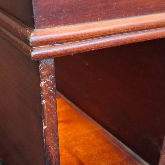 Image 1 of Portariviste in legno vintage - Mogano / Portariviste