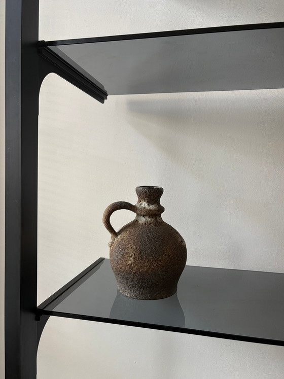 Vintage fat lava ceramic vase (photo 3 of 5)