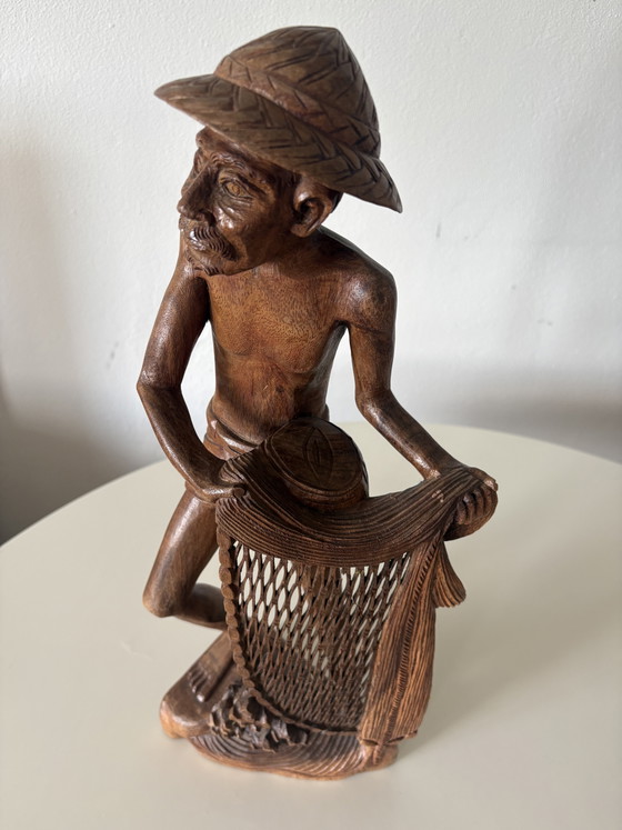 Beautiful Set of Statues – Sculpture, Wood (photo 3 of 7)