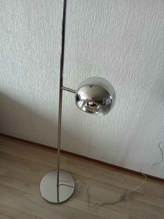 Image 1 of Bollen Vloerlamp – Chroom - Leimotiv 