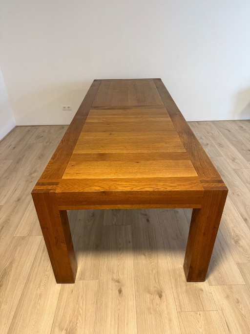 Linteloo VNU dining table – design Henk Vos – 276 × 99