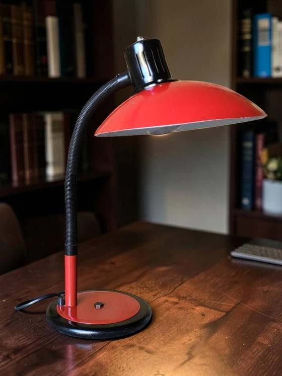 Schreibtischlampe aus den 1980er Jahren – Leselampe, Metal, Vintage (photo 3 of 11)