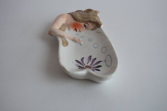 Image 1 of Dekorative Porzellanschale im Art-déco-Stil, 1930er Jahre.