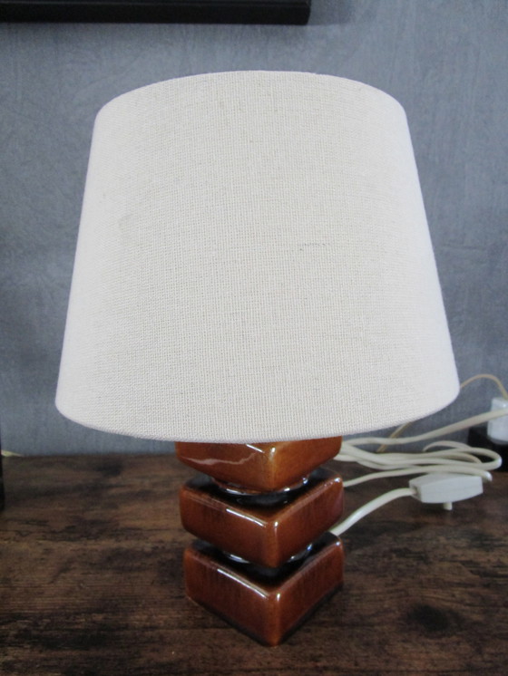Image 1 of Cari Zalloni Ceramic Space Age Table Lamp Base
