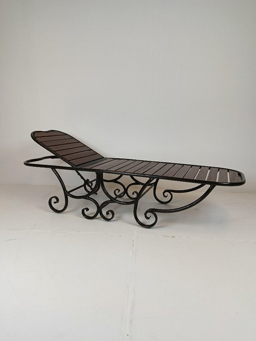 Klassisches italienisches Tagesbett – ligbed tuin, Wood