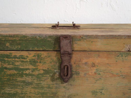 Baule antico in legno massello (c.1920) #77 – Cassettiere, Rustic (photo 18 of 40)