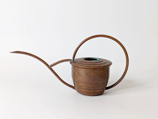 Midcentury Decorative Copper Watering Can | Sculptural Farmhouse Decor