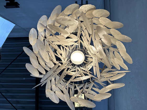 Image 1 of Lampada a sospensione capiz vintage