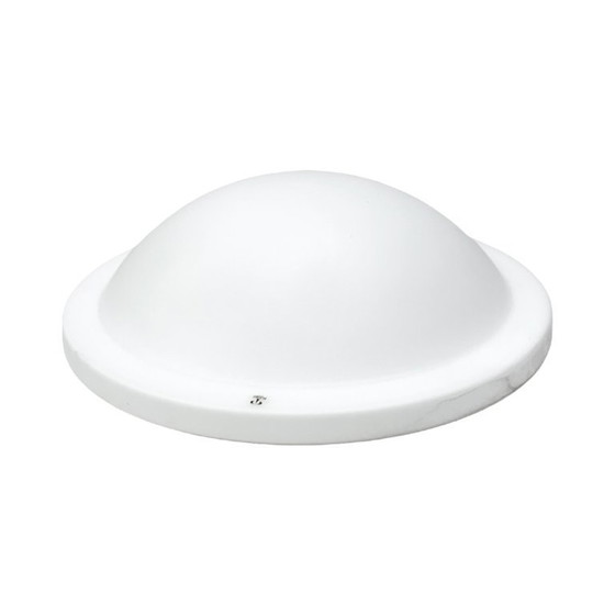 Image 1 of Peill & Putzler ceiling lamp – Germany, 1970s, opal glass, 40 cm, 3×E27