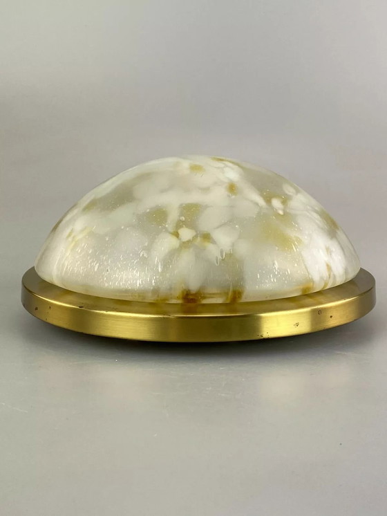 Image 1 of Années 70 Peill & Putzler Plafonnier Verre Space Design Lampe 70s