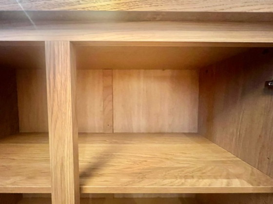Image 1 of Large Light Wood Sideboard