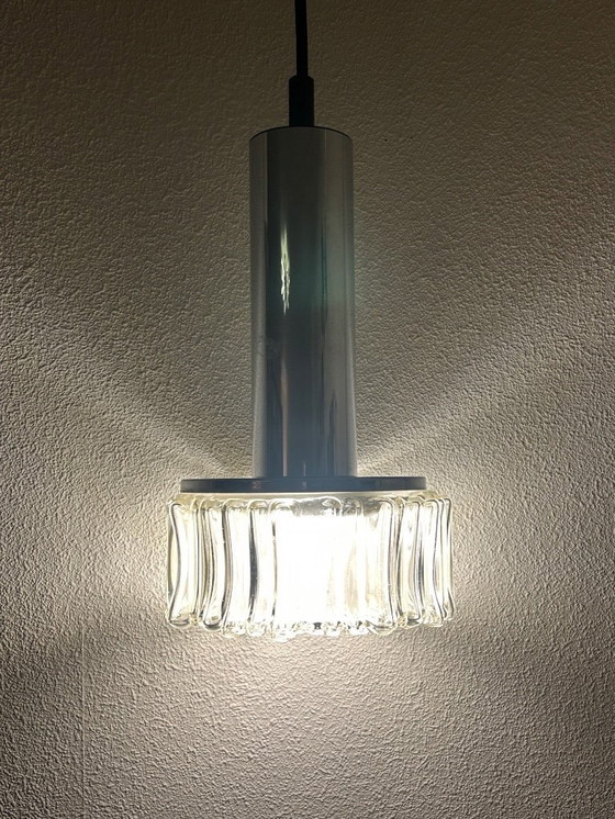 Image 1 of pair of Staff Leuchten bubble pendant lights 