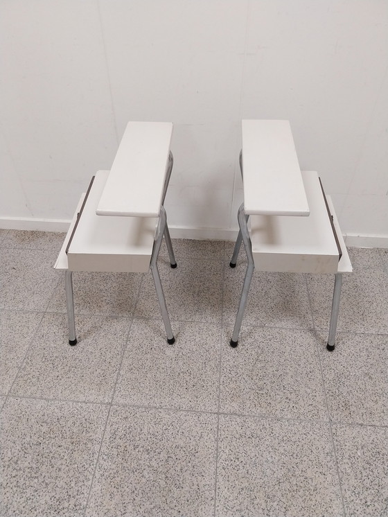 Image 1 of 1 x Set Wim Rietveld for Auping Nightstands 1960's