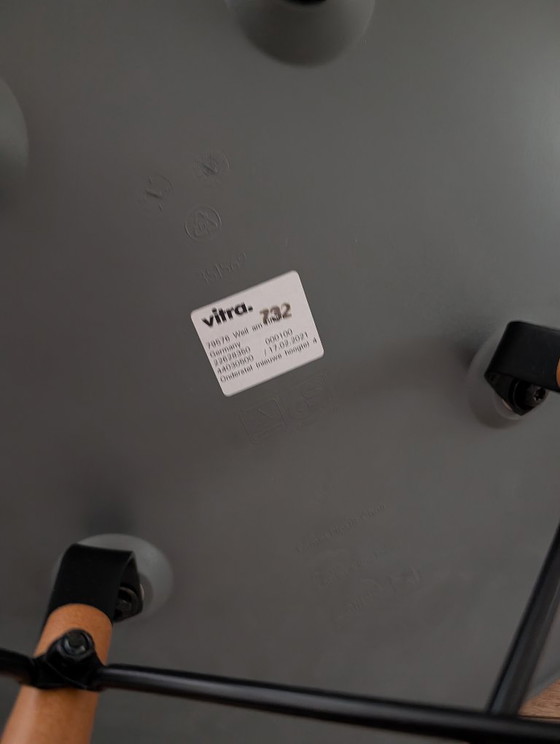 Image 1 of 2x Vitra Eames DSW Graphite