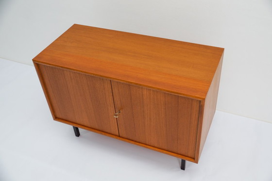 Image 1 of Danish Teak Two-Door Cabinet from WK Möbel, 1960s