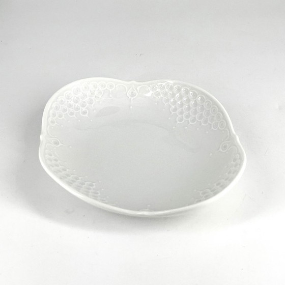 Image 1 of Elegante Meissen Porzellan Schale – Design Ludwig Zepner – Weißware in OVP