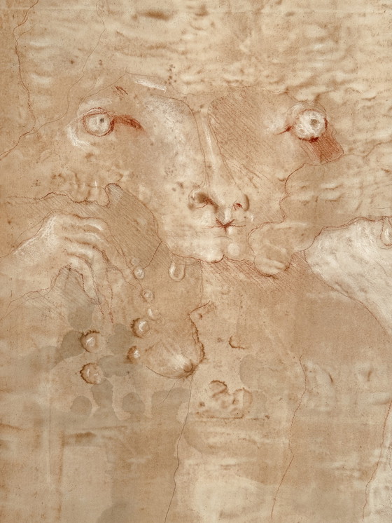 Image 1 of Robert Detheux - Surrealist painting from 2008