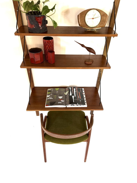 Image 1 of Vintage Modulair Deens Wandsysteem ‘60