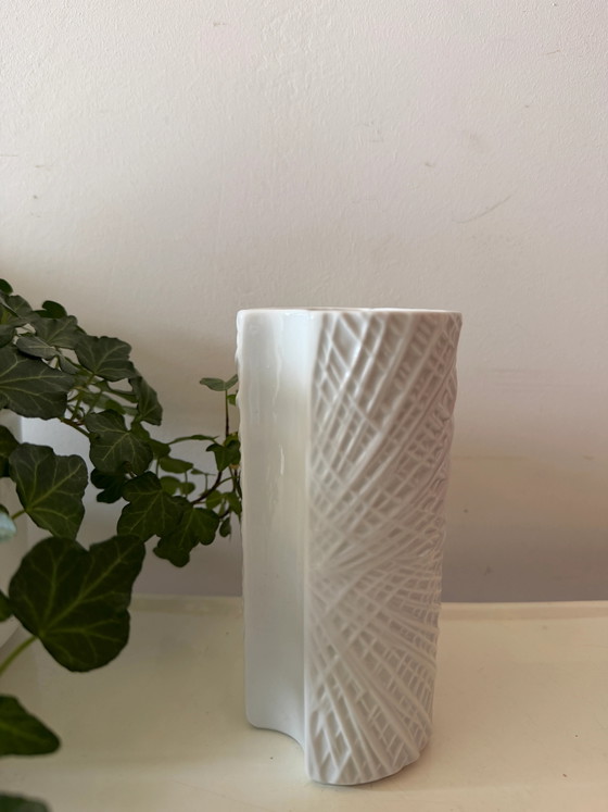 Vaso Vintage in Porcellana Bianca Bavaria – Vasi, Porcelain (photo 4 of 6)