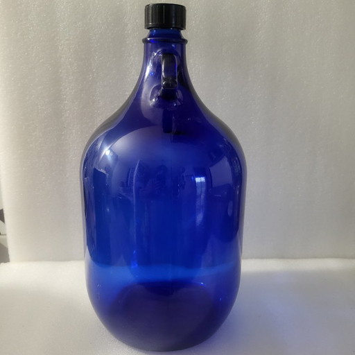 Bottiglia di caramelle, XXL, blu cobalto