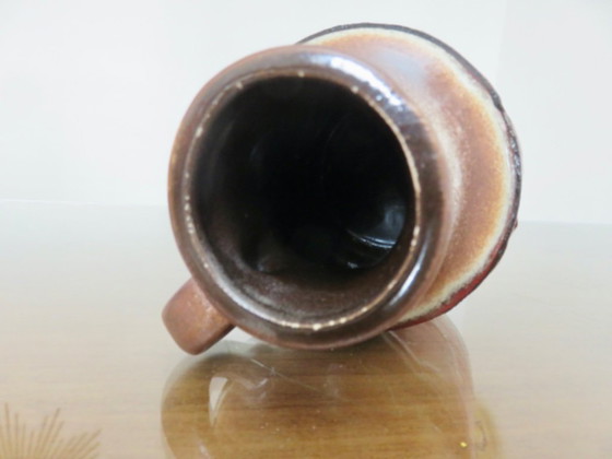 Image 1 of Jarrón de cerámica con asa, Alemania Occidental, 1960 1970