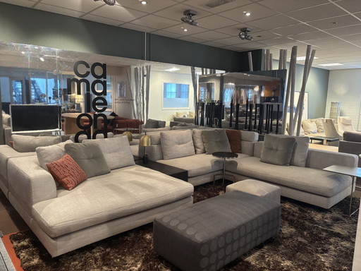 Canapé d'angle modulable Minotti Alexander 324/364 x 240cm
