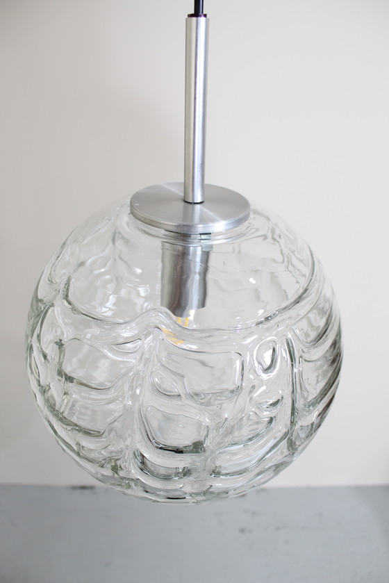 Image 1 of Lampe boule vintage, Globe - Doria, Transparent